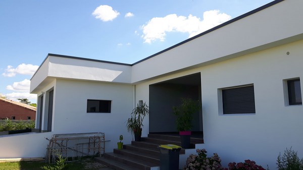 Rénovation-de-gouttière-en-aluminium Montauban